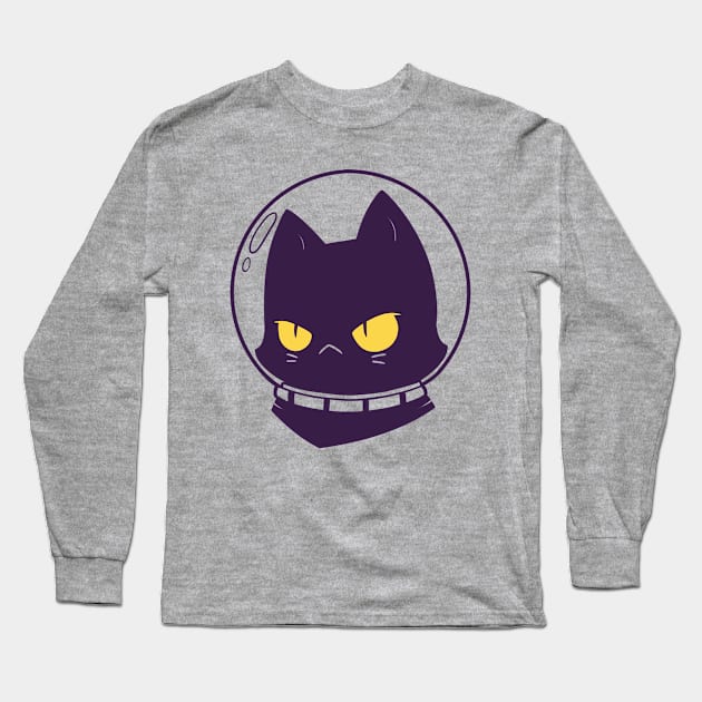 Space Cat Long Sleeve T-Shirt by Susto